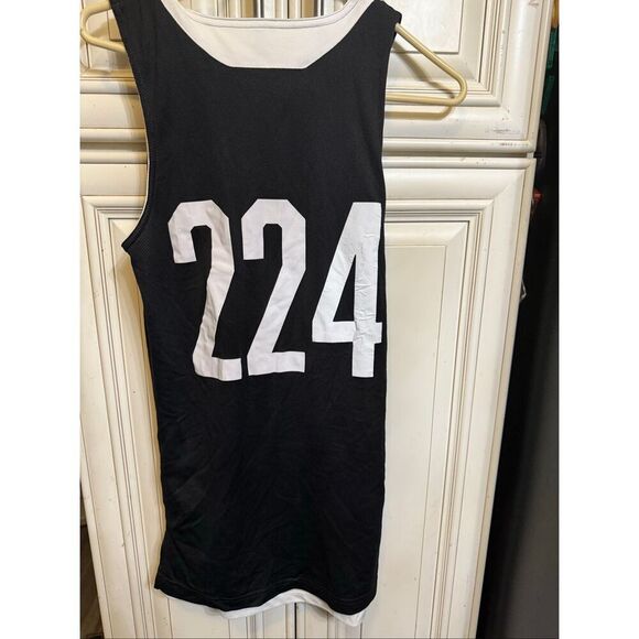Adidas Men's EBC Elite Basketball Circuit #224 Jersey Tank Top Black Size Small - Picture 3 of 5